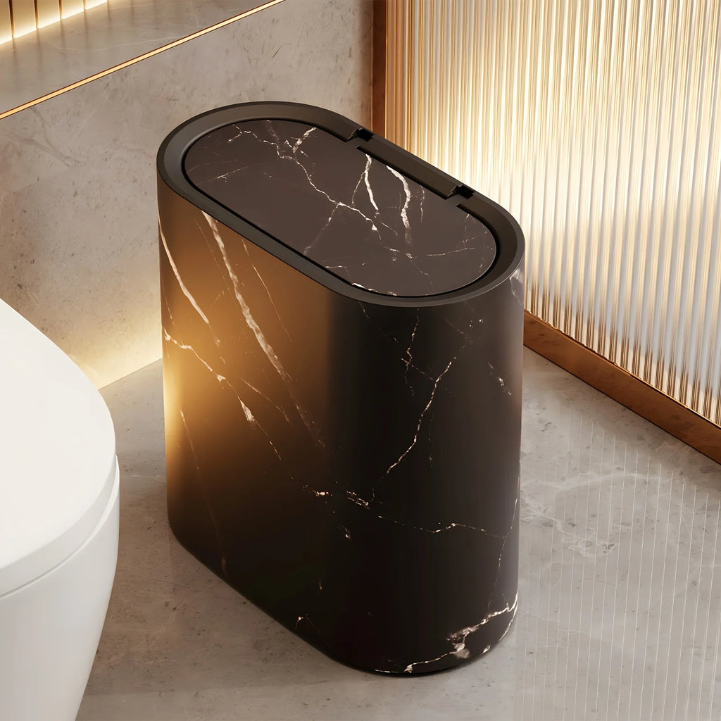 Nordic Slim Trash Can – Stylish Waste Bin for Modern Homes