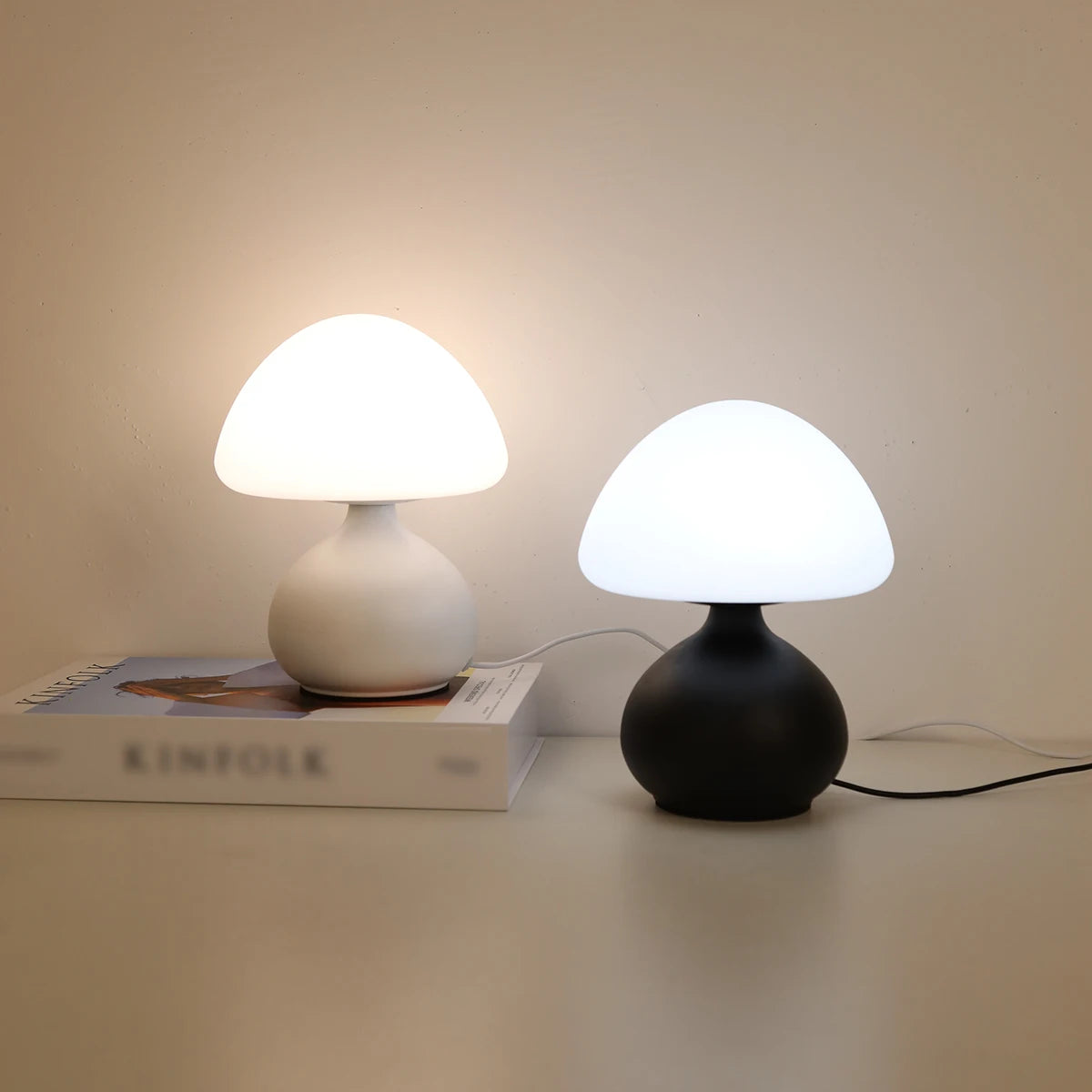 Modern Minimalist Mushroom Lamp