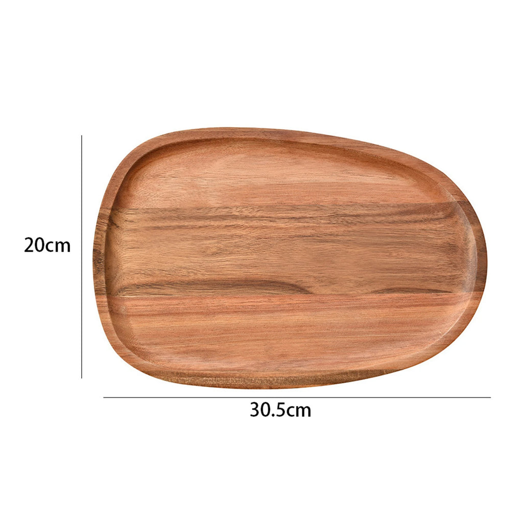 Warped Wood Dinner Plates/Trays