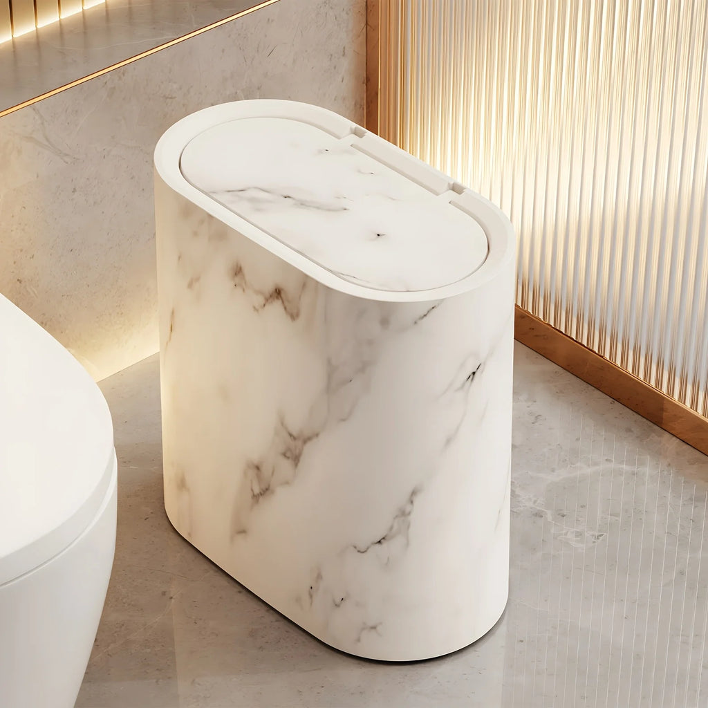 Nordic Slim Trash Can – Stylish Waste Bin for Modern Homes