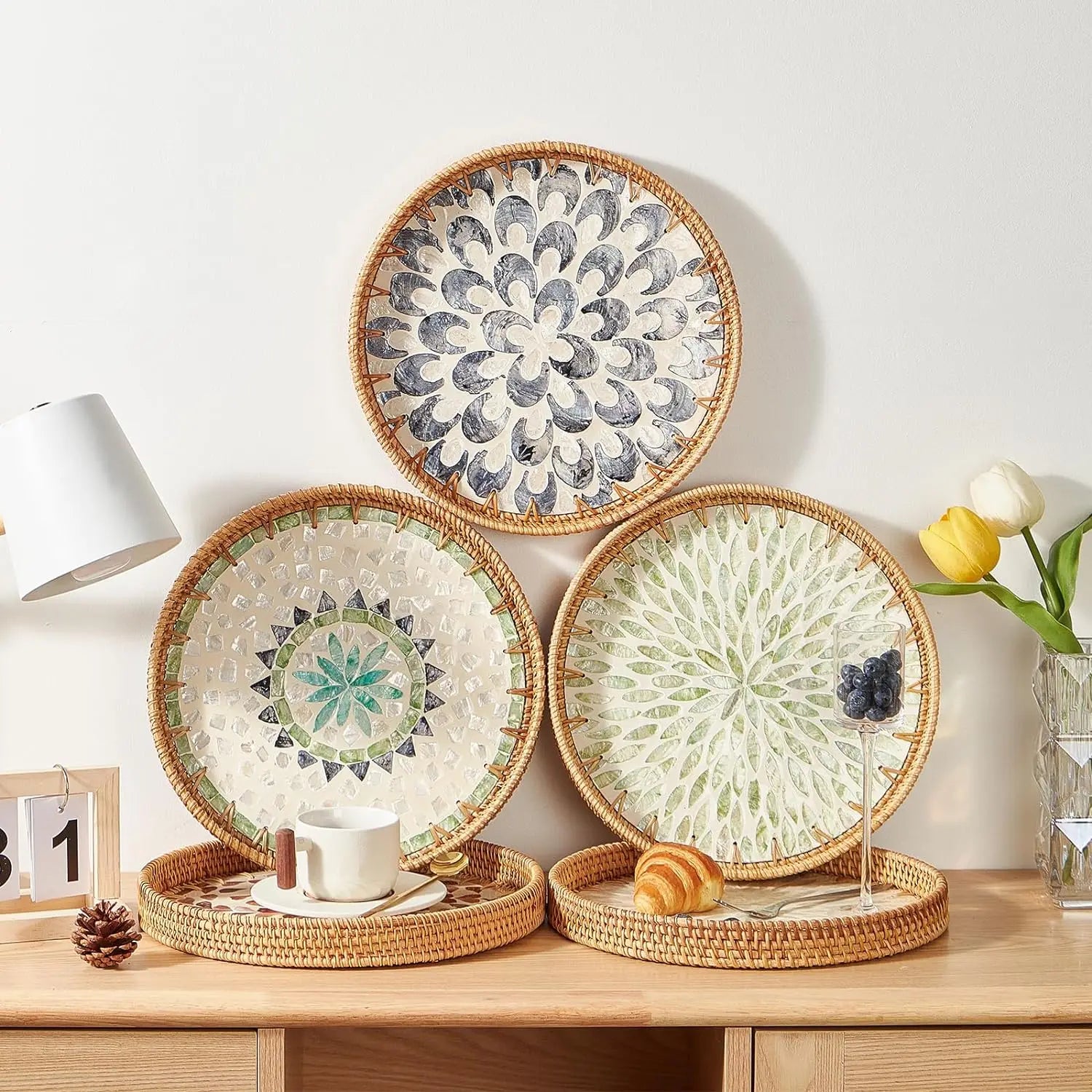 Handmade Glass Mosaic Tray