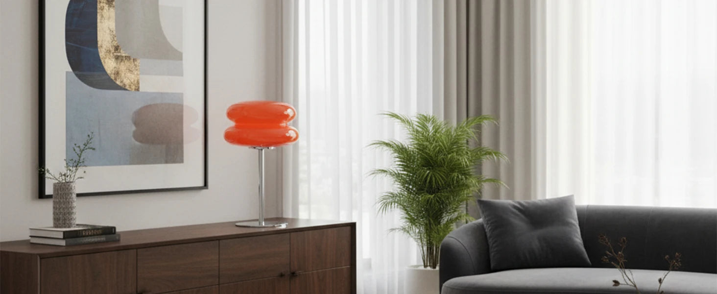 Macaron Glass Table Lamp