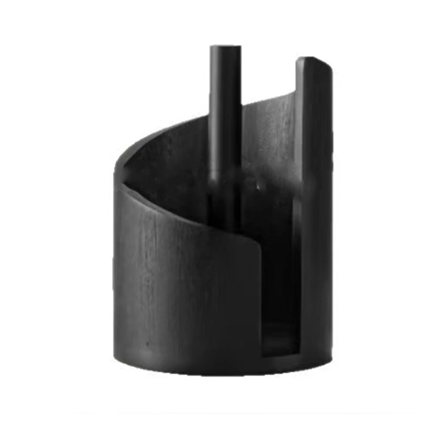 Spiral Wave Wooden Paper Towel Holder – Modern Kitchen Countertop Accent