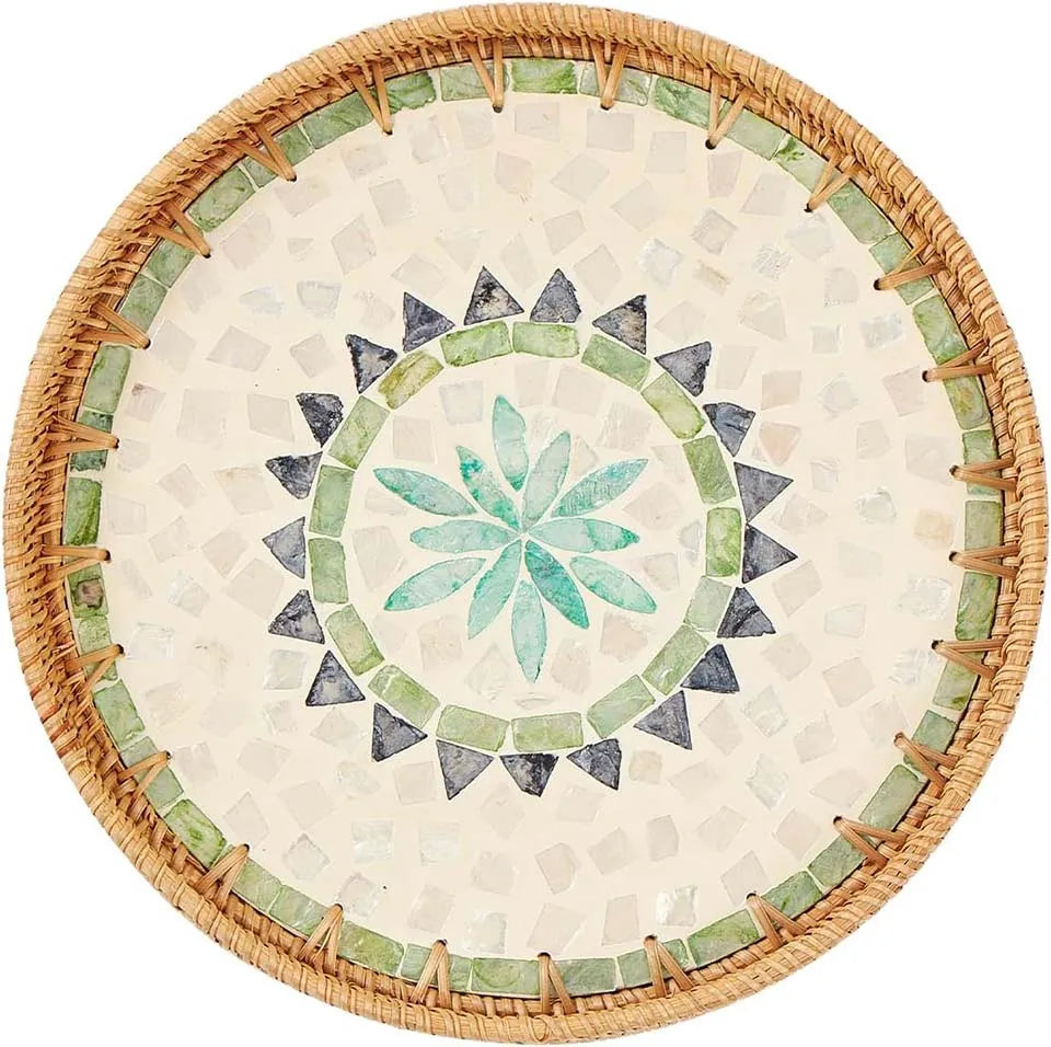 Handmade Glass Mosaic Tray